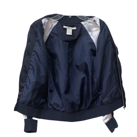 American Rag Embroidered Satin Jacket. - Picture 3 of 7